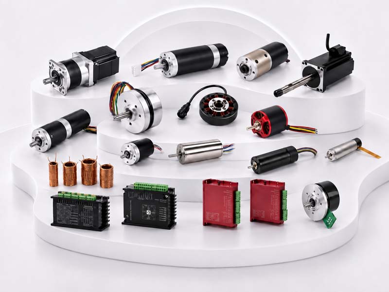 Panda Precision Motion motors, gear motors and control electronics